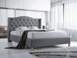 Кровать SIGNAL ASPEN серый, 160х200 ткань