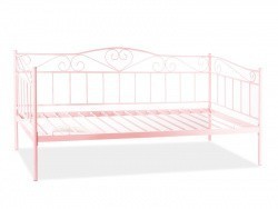 Кровать SIGNAL BIRMA розовый 90х200 NEW 2