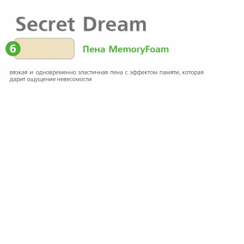 Матрас Vegas Secret Dream 100x190- фото5