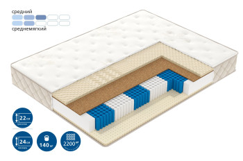 Матрас Vegas Golden Dream 150x200- фото2