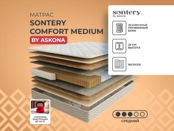 Матрас Askona Sontery Comfort Medium 160х200- фото