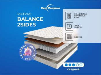 Матрас Askona Balance 2Sides 160x200- фото